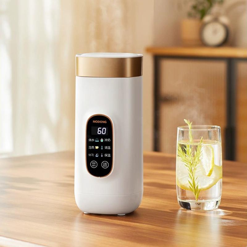 Электрический чайник 550 мл, портативная нагревательная чашка, многофункциональный горшок с кипяченой водой, умный чайник с регулируемой температурой, чайники для путешествий