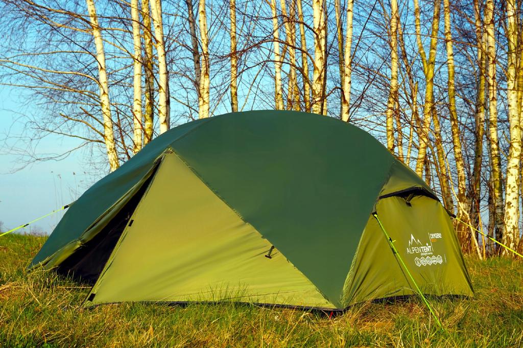 AlpenTent Oxygen 2 Duo Two-Person Tent 2.1 kg Lightweight