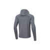 Футболка Li Ning Running Series из однотонного светоотражающего флиса с длинным рукавом, теплая, мужская, цвет холодный-песочный-черный ATLT075-1