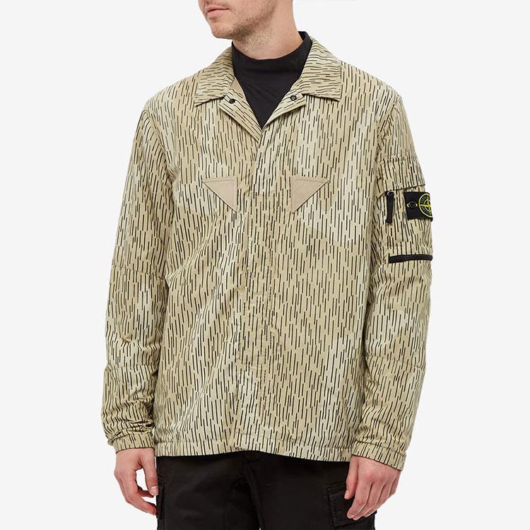 STONE ISLAND Овершот Натуральный Бежевый Мужской Верхняя одежда Коричневый 7515112E2-V0091