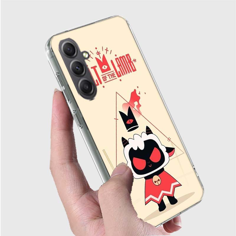 Game C-Cult Of The Lamb Phone Case for Samsung A16 A26 A36 A56 A17 A37 A57 A07 A06 A02S A03 A04S A05S Galaxy Note 20 10 A50S A71