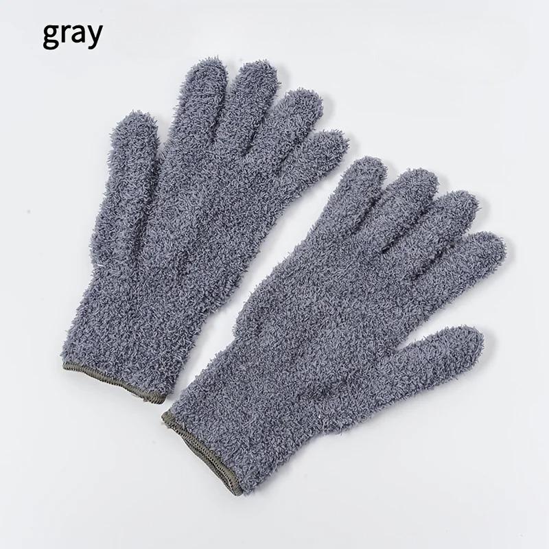 2ps Microfiber Dusting Gloves-Stretchable & Breathable Cleaning Gloves,Non-Waterproof for Cars, Boats, RVs, Pools, Home, Kitchen