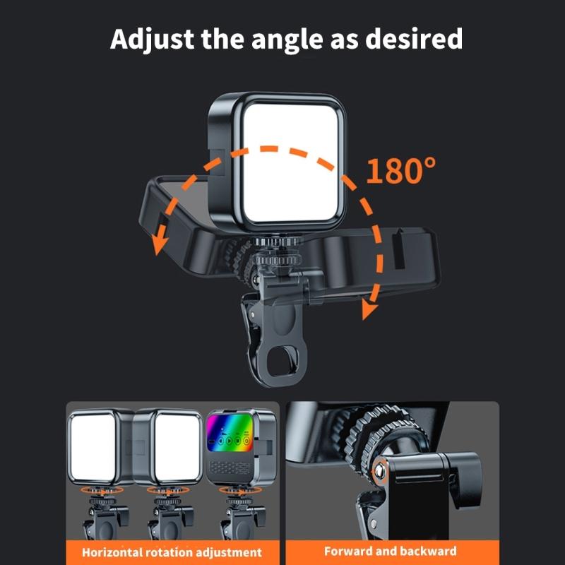 Крепление-зажим для мониторов, камеры, заполняющего света и веб-камеры со стандартным винтом 1/4 и универсальным разъемом