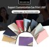 Персонализированный Креативный Стальной ПУ Чехол-Визитница
