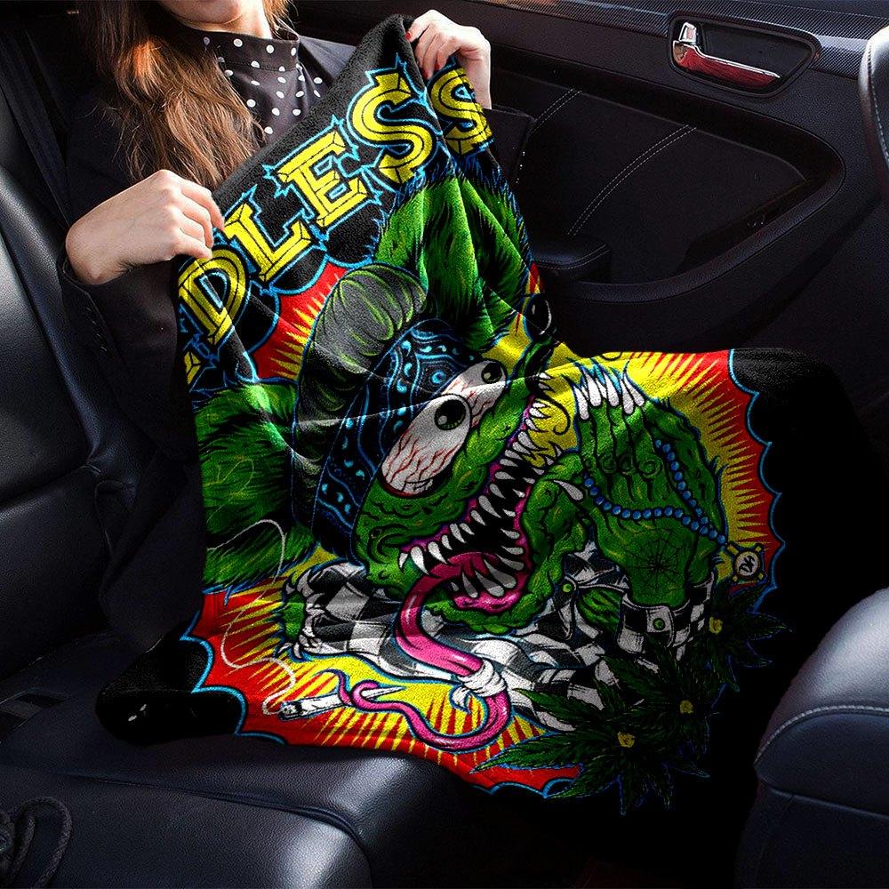 1pc Rat finks 3 Blanket Soft Warm Throw for Home, Office, Travel All Season Cozy Bedding Gift, Office Cozy Accessory