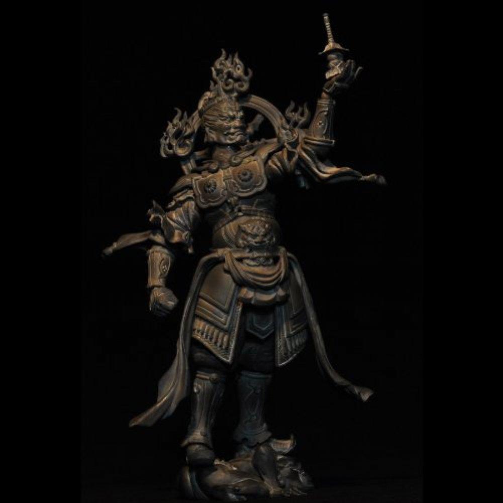 Revoltech Takeya 001EX Тамон-тэн Версия под дерево ABS ПВХ Раскрашенная фигурка Действия Без масштаба и