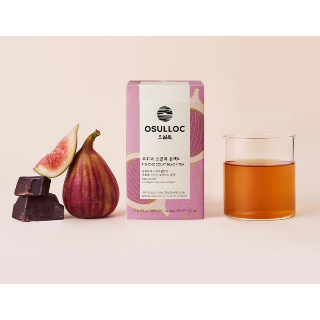 Osulloc Premium Fruit Black Tea Bags 2Types