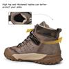 Мужские хлопковые ботинки с высоким берцем; повседневная уличная обувь; обувь для пешего туризма.