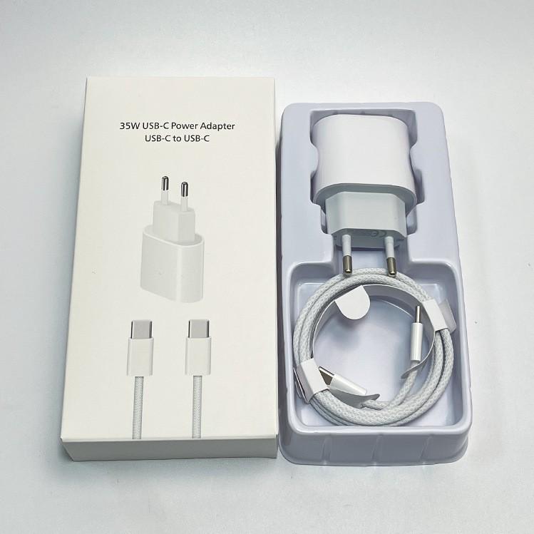 Совместимый с Apple 15 PD-зарядное устройство 20 Вт/35 Вт для iPad и iPhone с кабелем