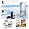 1/2/3PCS Refrigeration Ice Crystal Box Reusable Air Conditioning Fan Ice Crystal Box