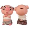 Large Capacity Pig Shaped Money Boxes Savings Tank Pig Money Bank Pig Piggy Bank  Children's Gift