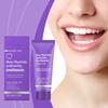 100 г отбеливающая фиолетовая зубная паста осветляет желтые зубы корректор цвета восстанавливает десны освежает неприятный запах изо рта отбеливающая зубная паста