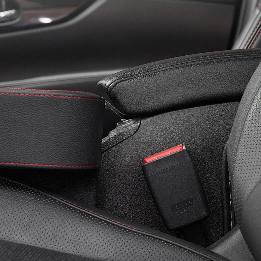 Multifunctional Car Leather Cup Holder PU Leather Gap Filler Storage Box  Truck Interior