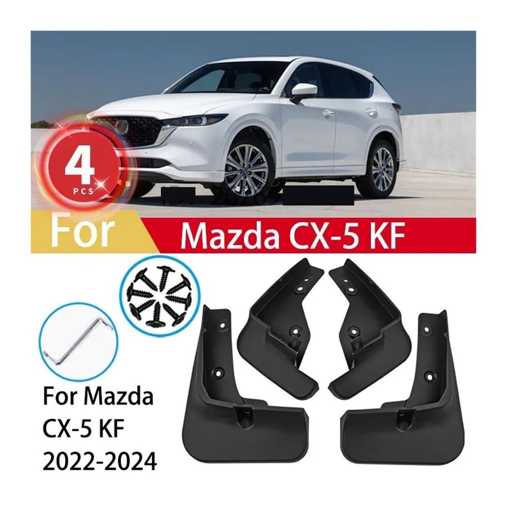 Брызговики Автомобильные Брызговики Защита Крыла Mazda CX-5 CX 5 CX5 KF 2022-2024 4 шт. Аксессуары для Брызговиков