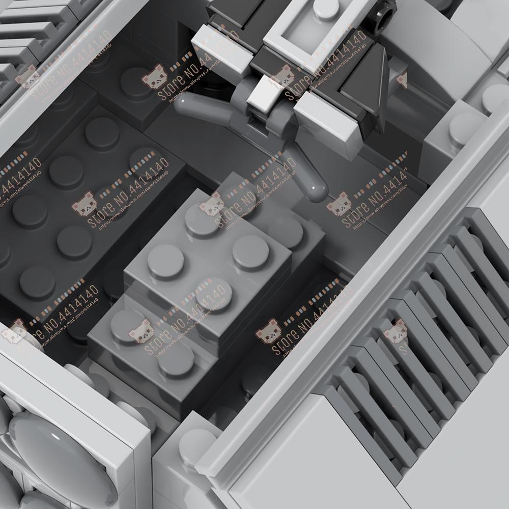 Межзвездный Фильм Плавающий Танк MOC Строительные Блоки Сделай Сам Имперская Военная Бронированная Боевая Машина Модель Сборка Игрушки Для Детей