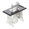 Mini Sewing Machine House Furniture Machines Toy Room Micro Model Alloy Pedal Tool Modeling Furnishings Toddler
