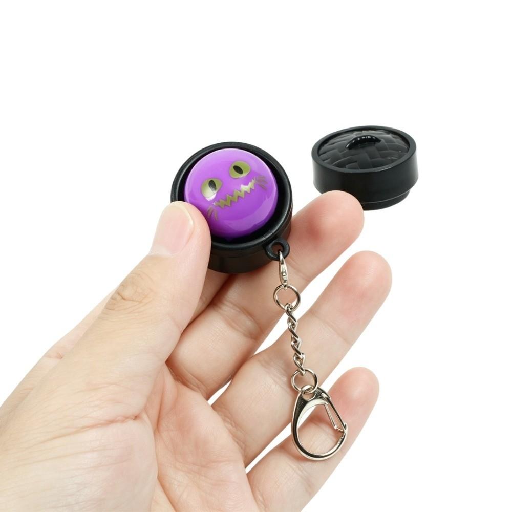 3D Printed Halloween Steamer Fidget Keychain Halloween Face Stress Charm Holiday Gift