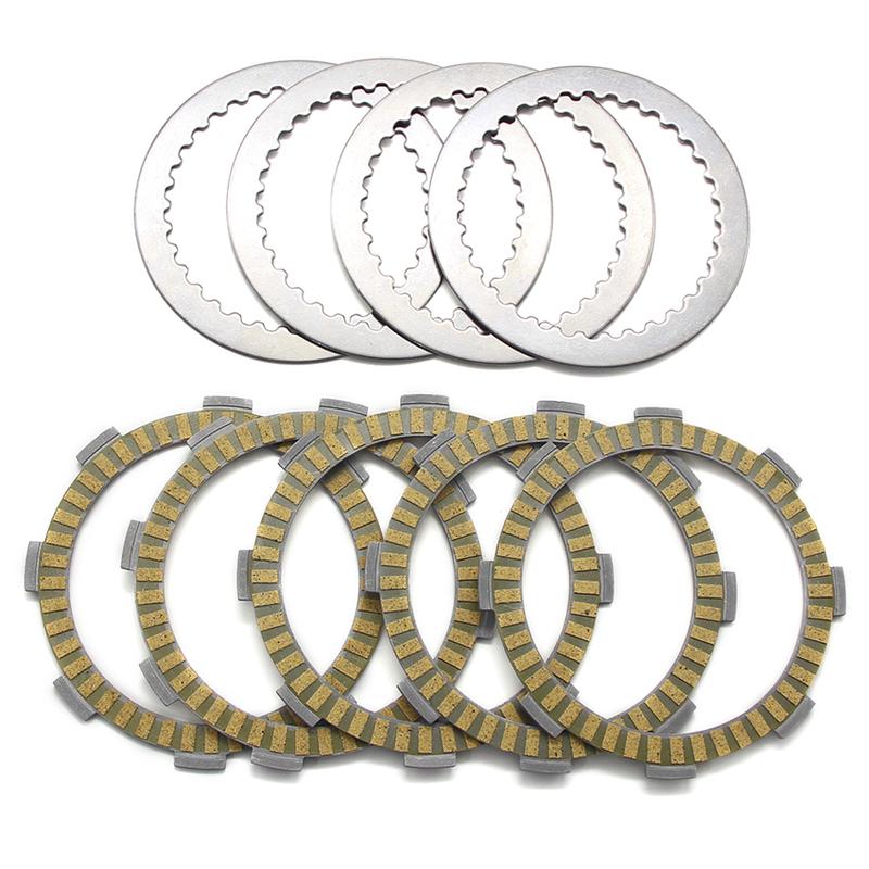 Motorcycle Clutch Friction Steel Plates Kit 22202KTT‑900 22321‑KTT‑900 For Honda CRF150F CBF125 CBF150 CB125F Engine Clutch Disc