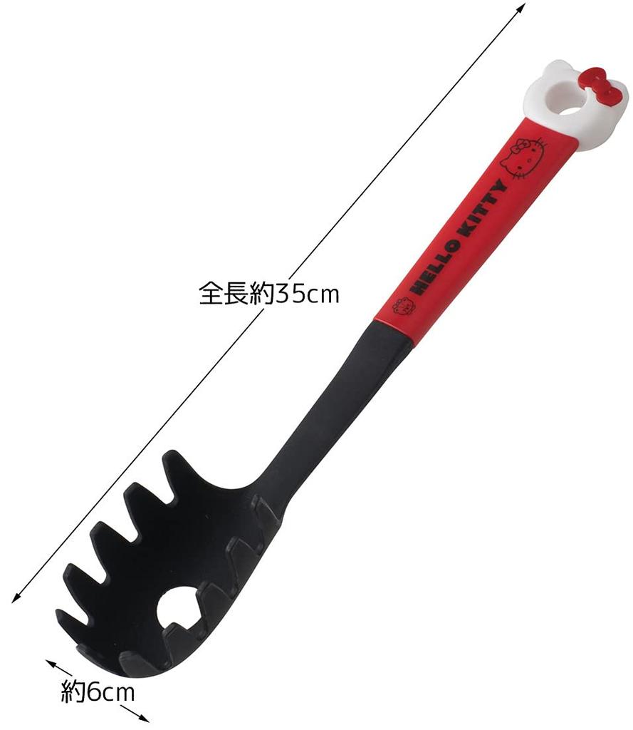 Skater Nylon Pasta Server Kitty Tiny Chum Sanrio & KWP1-A