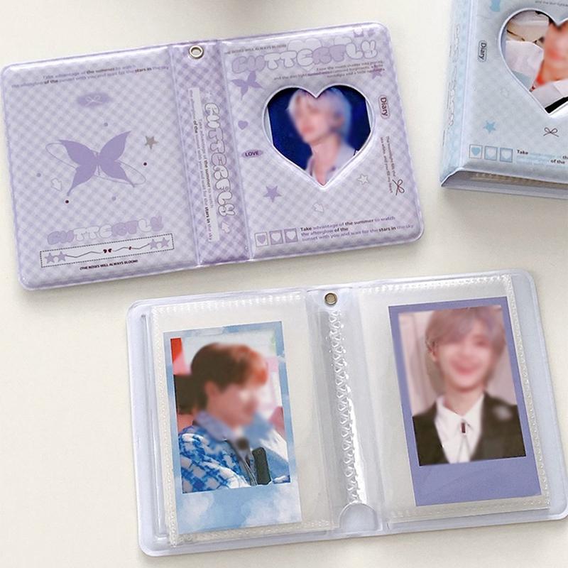 Kpop Photocards Holder Poca Packaging Mini Photo Album Card Collect Book Photo Card Packaging Supplies Card Holder