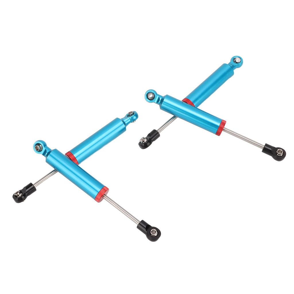 4 шт. RC автомобильный амортизатор алюминиевый сплав масляный амортизатор для 110 имитация скалолазания автомобиль 110 мм синий
