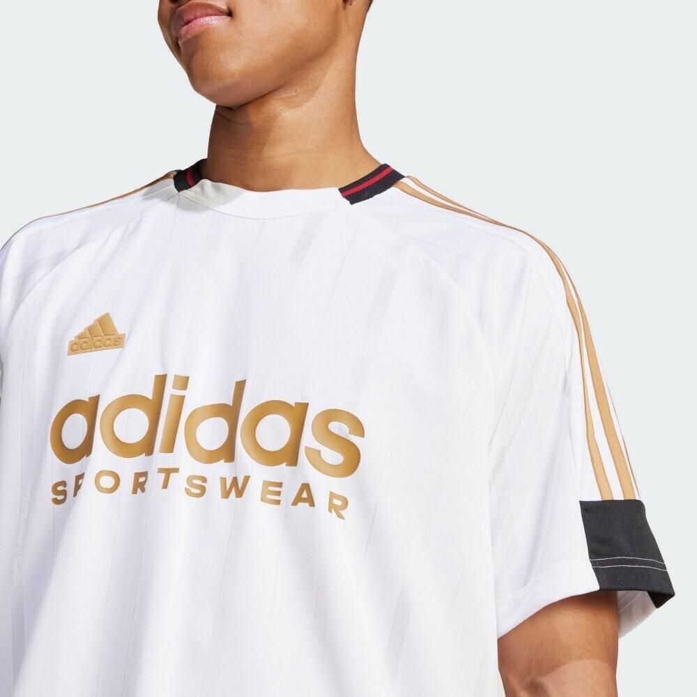 Adidas Футболка House of Tiro Nations Pack белая/черная/Team Victory красная/St Tan мужская уличная одежда IW8867