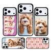 Cartoon Cavoodle Cavapoo Phone Case Cover for IPhone 11 12 13 14 15 16e 17 Pro Max Coque for IPhone 17 Air