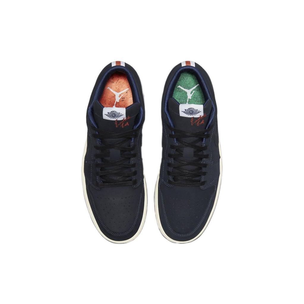 Кроссовки унисекс Eastside Golf x Air Jordan 1 Low Out the Mud Blue Midnight-Navy Burnt-Sunrise DV1759-448