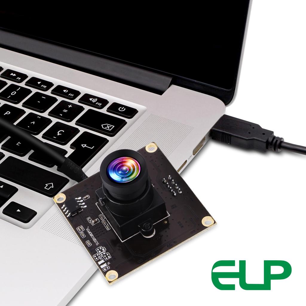 ELP Webcam 2MP CMOS IMX291 Webcam High Frame Rate 50fps Non-Distortion USB3.0 USB3.0 19201080