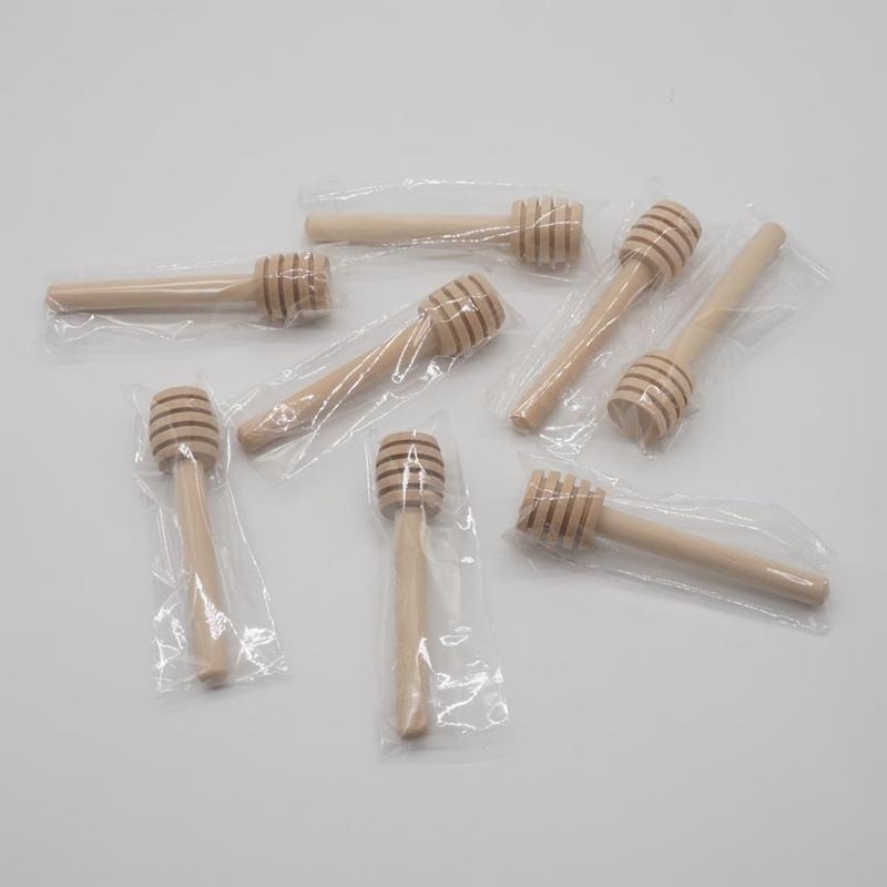 Медовая палочка из цельного дерева, деревянная палочка для перемешивания кофе, молока, медовая палочка, пчелиная палочка, чайное варенье