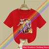 Dragon Ball Goku Boys Child T Shirt Anime Tops Short Sleeve Tee Clothes Cartoon Letter Summer Cute Childrens Clothing Kids Gift
