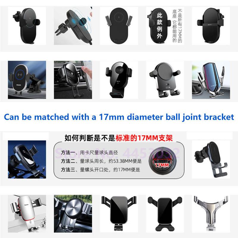 17mm Special Mounts For Volkswagen Tiguan Car Phone Holder GPS Supporting Fixed Bracket Air Outlet Base Accessories 2010-2022