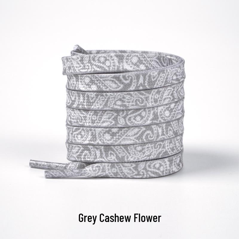 Cashew Flower Shoelaces for Air Force 1, Canvas Shoes, and Dunk Sneakers – Unisex
