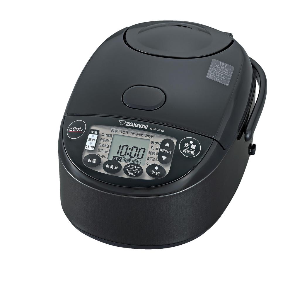 Zojirushi Rice Cooker, 5.5 Cups, Black, NW-VR10-BA