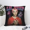 Наволочка Lil Peep с принтом, полиэстеровая наволочка для подушки, декоративная наволочка для декоративной подушки, наволочка для дивана на молнии 40x40 см