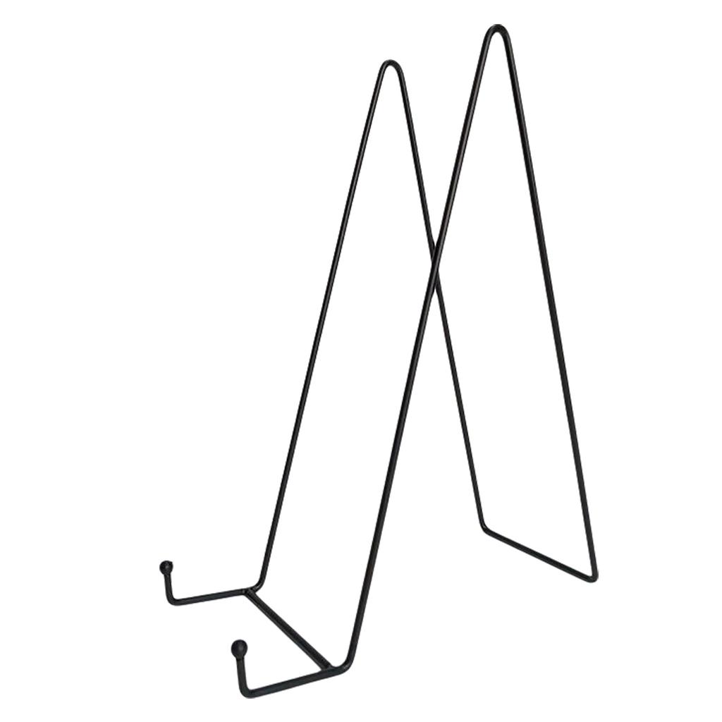 Металлические держатели для тарелок, демонстрационный стенд, элегантные железные художественные демонстрационные стенды, держатели для рамок тарелок и декора столешниц