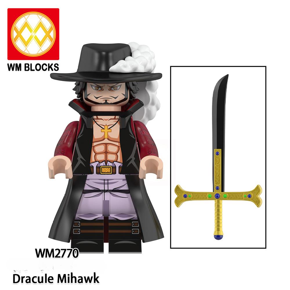 WM6190 Строительные блоки Аниме Мини Фигурки Развивающие детские игрушки для рождественских подарков