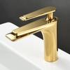 Смеситель для раковины в Северной Европе, смесители для горячей и холодной воды, краны для монтажа на столешницу, смесители для раковины в ванной комнате, с одним рычагом, белый, черный, золотой