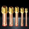 4 шт. 1/4" 3/8" 1/2" 3/4" 5/8'' Раструбный соединитель с медной трубкой Латунный фитинг-адаптер для аксессуара для кондиционера