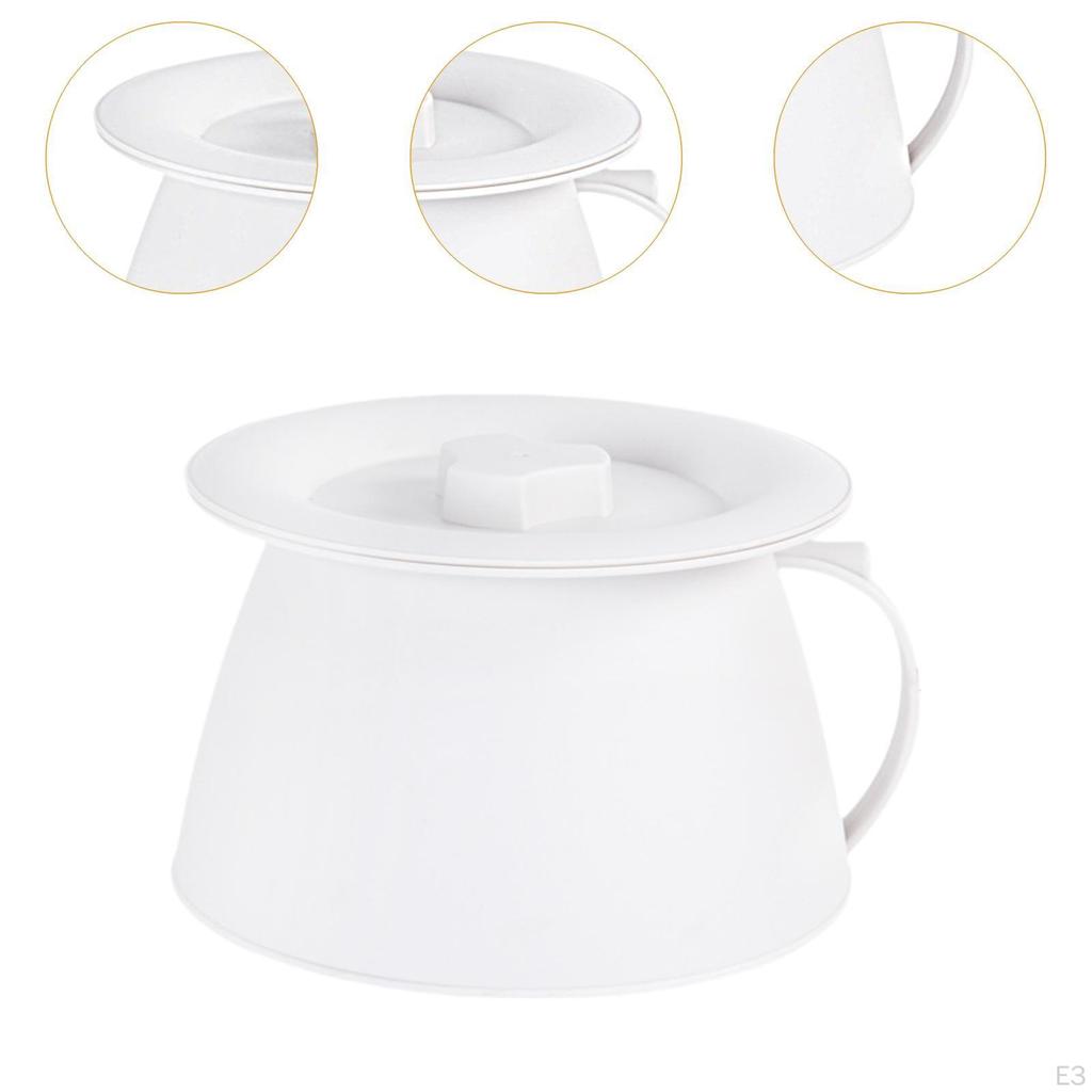 Удобный ночной горшок для дома, портативный туалет с ручкой