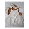 Baby Girl 0-6 Months Wedding Dress Set Of 5 Mevltluk Set Lace Dress