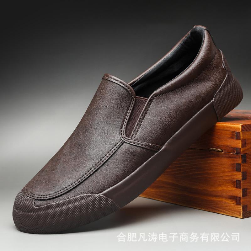 Baoda 7869 мужские повседневные туфли низкие удобные ленивые туфли на четыре сезона лоферы
