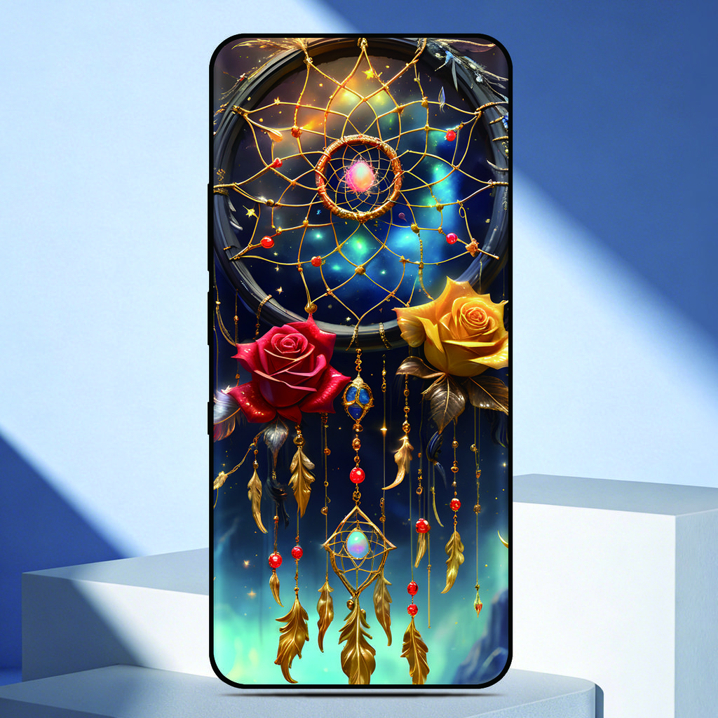 Rose Dream Catcher Phone Case For Motorola Moto G86 Power 5G Painted Back Cover For Moto G75 TPU Soft Fundas Customized Photo