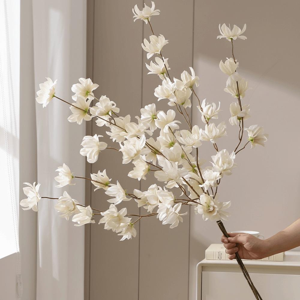 Artificial Design Fake Flowers Fake Material Flower Bouquets  Garden Decor