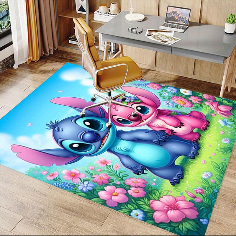 Lilo Stitch Adventure Carpet For Playroom Bedroom Living Room Sofa Home Decorkids Game Area Rug Nonslip Floor Mat