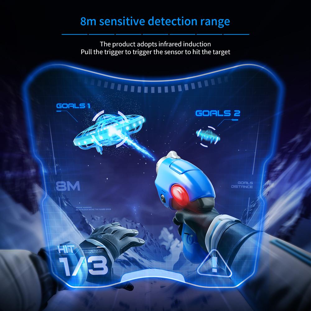 XS4 Многоцветный Инфракрасный Сенсорный Дрон Летающая Тарелка Мини Индукционная Летающая Игрушка для Детей на День Рождения Пульт Дистанционного Управления НЛО Летающие Игрушки