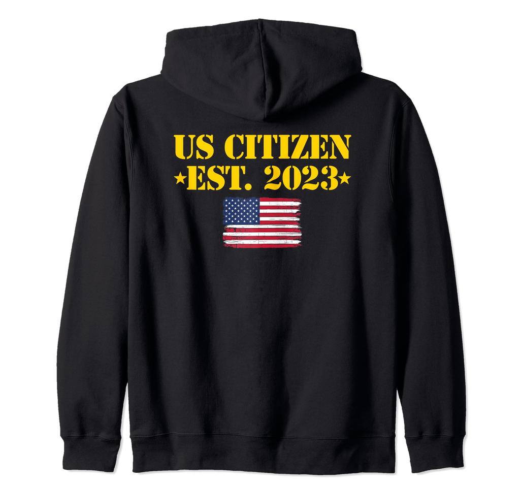 US Citizen Est 2023 US Citizenship Zip Parka
