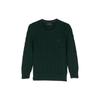 Polo Ralph Lauren однотонный свитер для верховой езды с вышивкой в виде косы, детский свитер темно-зеленого цвета 323702674-055