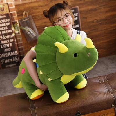 15,7 "40 см детские игрушки-динозавры, мягкие игрушки, трицератопс, стегозавр, плюшевая игрушка, динозавр, плюшевая кукла, подарки на день рождения, Рождество