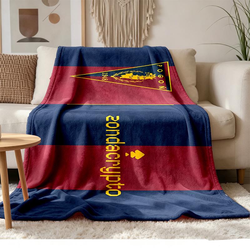 pogon szczecin Soft and comfortable flannel Suitable for sofas living rooms outdoor camping travel and also makes a great anniversary gif